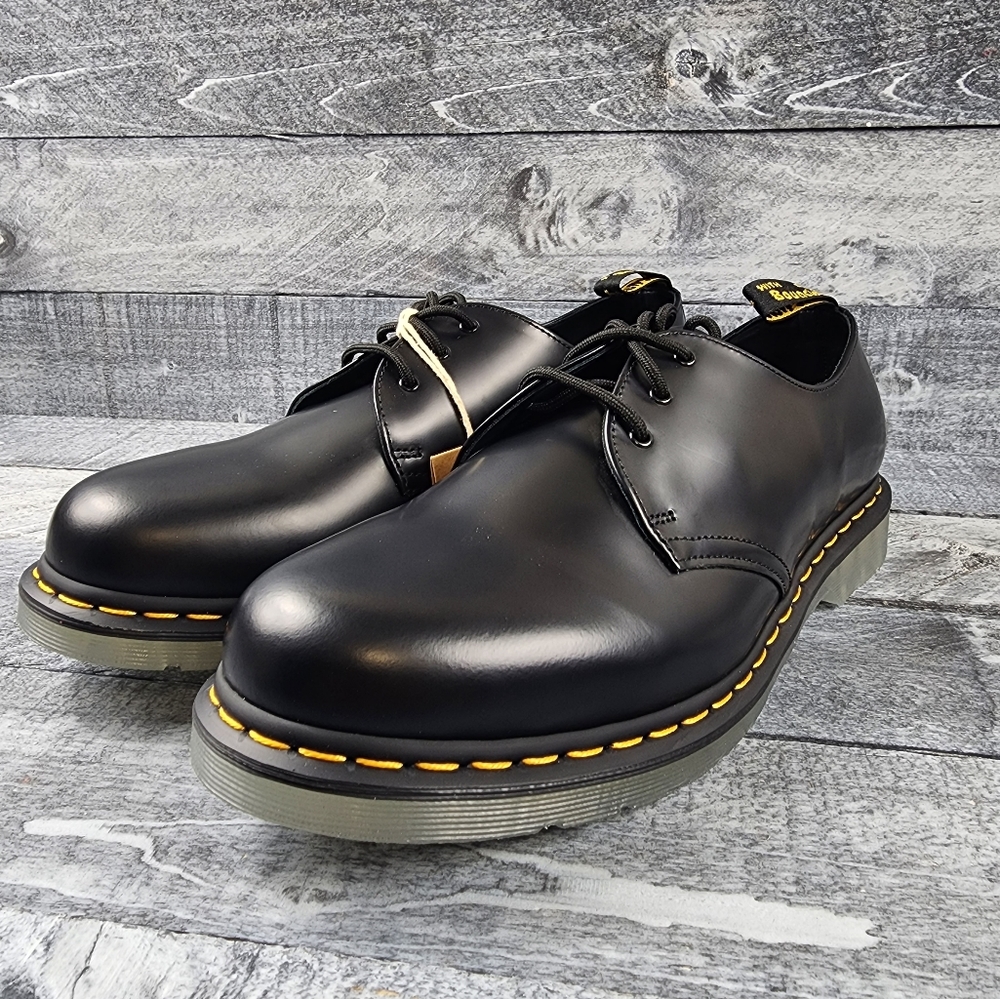 Sold Dr. Martens 1461 Iced Smooth Black Size 13